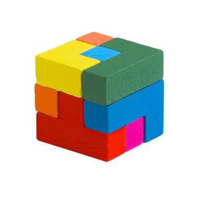 Игра-головоломка "Куб" из 7 деталей