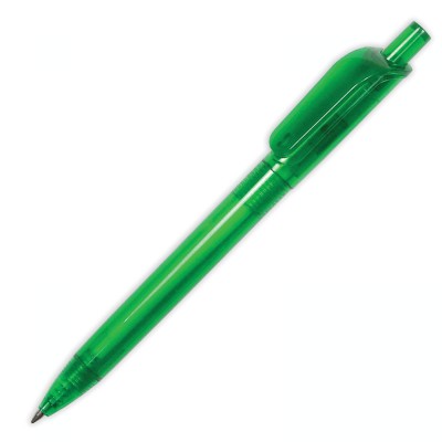 Ручка шариковая АЛЬФА ТРАНСПАРЕНТ зеленый