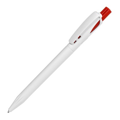 Ручка шариковая TWIN WHITE белый/красный