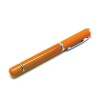 Флешка ручка, 16 Гб, пластик/металл оранжевый