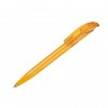 Ручка шариковая Challenger Clear Soft желтый 7408
