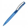 Ручка шариковая NEW SPRING METAL CLEAR синий пластик/металл 2935
