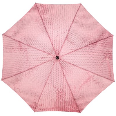 Зонт-трость 105см мрамор, розовый