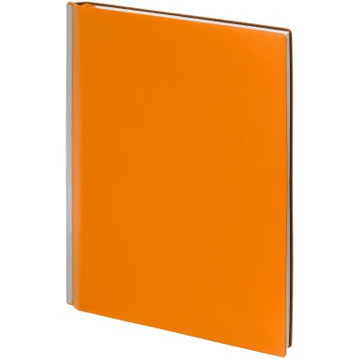 Ежедневник с металлическим корешком 15х21см, оранжевый