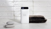 Беспроводное зарядное устройство 10000 mAh с цифровым индикатором заряда, белый
