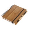 Блокнот 18х13,5см с ручкой, бамбук