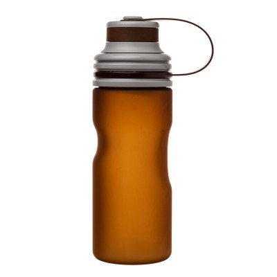 Бутылка для воды 470мл, коричневая