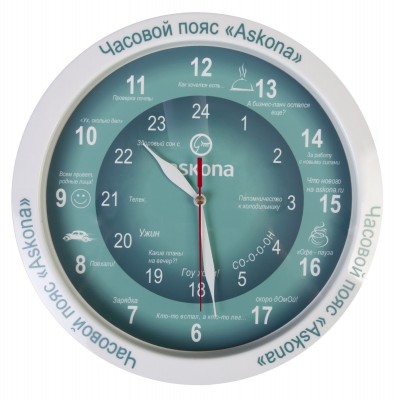 Часы настенные 245мм / 290мм, круглые на заказ