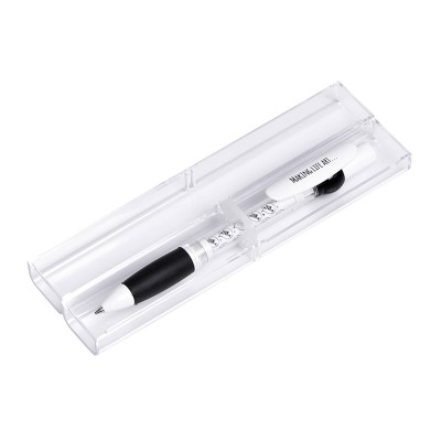 Чехол для одной ручки, пластик, 2,5х15,5 см.,  прозрачный