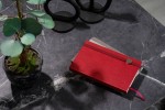 Ежедневник 13х21см, недатированный красный