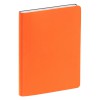 Ежедневник 15х21см с гибкой обложкой софт-тач, датированный, оранжевый