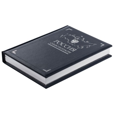Книга "Россия. Символы власти" кожа