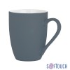 Кружка 350мл покрытие soft touch, серый