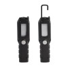 Многофункциональный фонарь с аккумулятором 1800 mAh, черный с серым