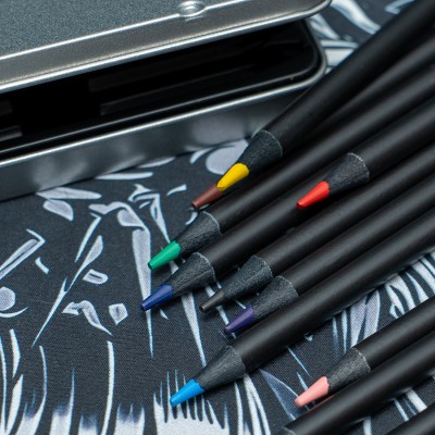 Набор цветных карандашей, 12 цветов
