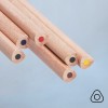 Набор цветных трехгранных карандашей, 6 цветов
