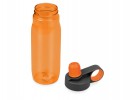 Набор для фитнеса: бутылка 650мл, смарт часы с шагомером и рюкзак, оранжевый