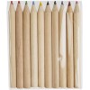 Набор из 10 цветных карандашей и 9 восковых мелков