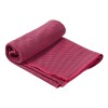 Набор для фитнеса: охлаждающее полотенце и бутылка, розовый