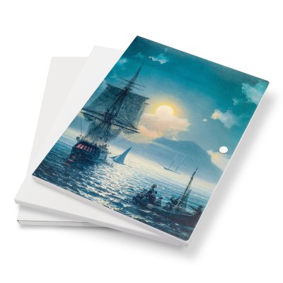 Папка на резинке/кнопке на 150/300 листов