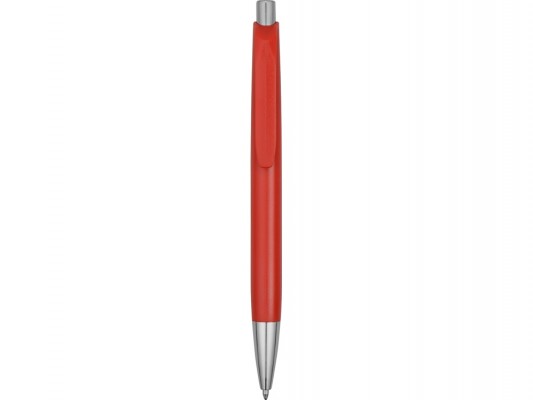 Ручка пластиковая шариковая, красная