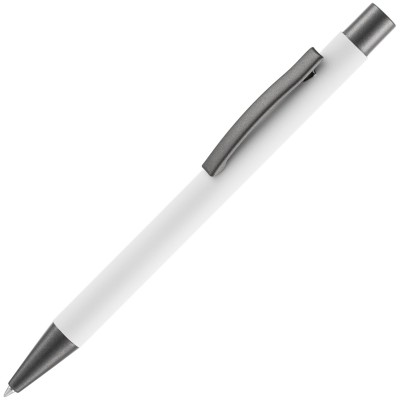 Ручка шариковая Alterno Soft Touch, белая
