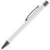 Ручка шариковая Alterno Soft Touch, белая