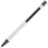 Ручка шариковая Alterno Soft Touch, белая