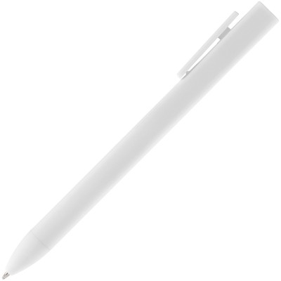 Ручка шариковая "Clipper Soft Touch", пластик, белая