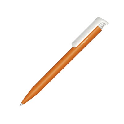 Ручка шариковая Super-Hit Bio matt оранжевый 021/белый
