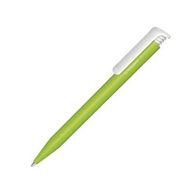 Ручка шариковая Super-Hit Bio matt зеленый 376/белый