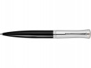 Ручка шариковая UNGARO со стразами в футляре, черный/серебристый