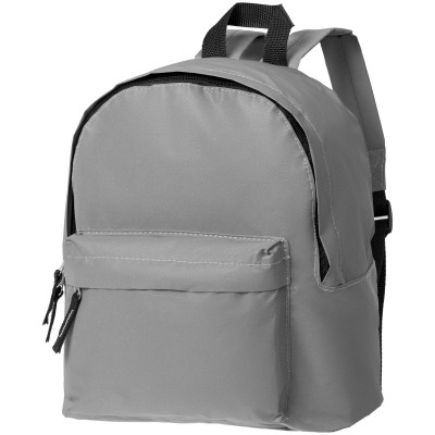 Рюкзак детский 25х30см из светоотражающей ткани, серый