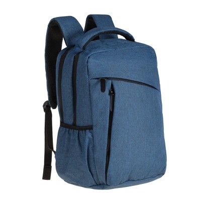 Рюкзак для ноутбука, 40х28х19 см, полиэстер, синий