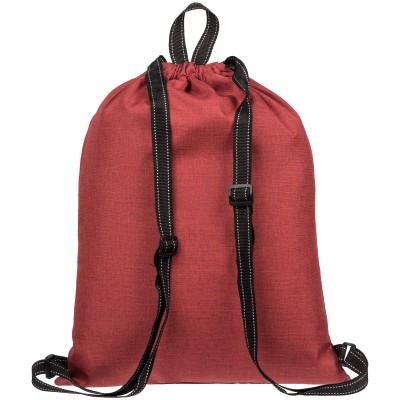 Рюкзак-мешок 33x44см, красный