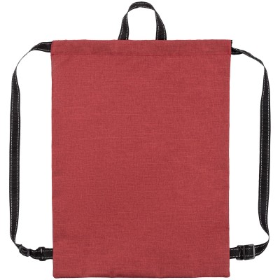 Рюкзак-мешок 33x44см, красный