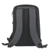 Рюкзак с USB-разъемом, 32х47х18 см, черный с коричневым
