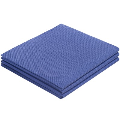 Складной коврик для занятий спортом, синий
