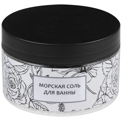 Соль для ванны в банке, без добавок