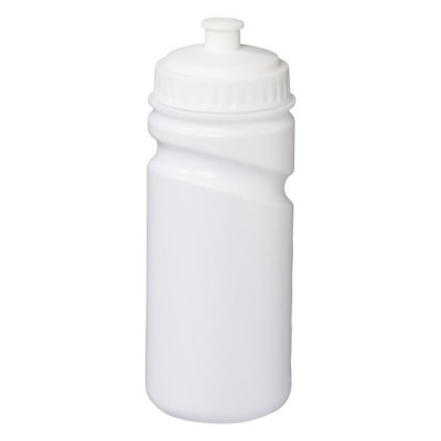 Спортивная бутылка, 500 мл, полиэтилен высокой плотности, белый