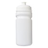 Спортивная бутылка, 500 мл, полиэтилен высокой плотности, белый
