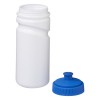 Спортивная бутылка, 500 мл, полиэтилен высокой плотности,  белый/ярко-синий
