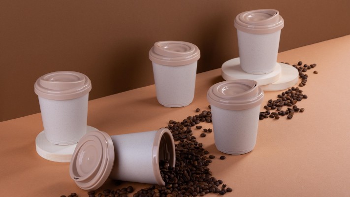 Стакан "Cappuccino" 300мл, цвет натуральный