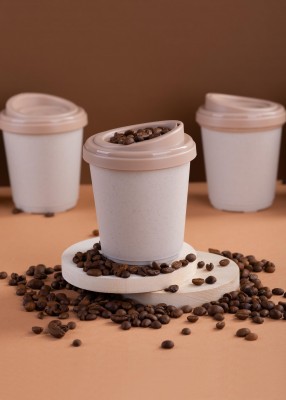 Стакан "Cappuccino" 300мл, цвет натуральный