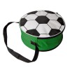 Сумка "Футбольный мяч", диаметр 35см., полиэстер, зеленая