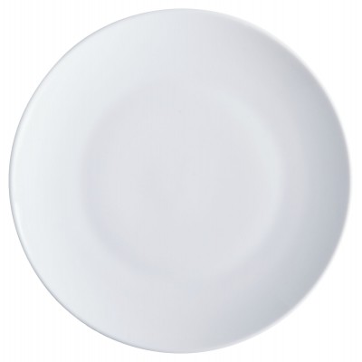 Тарелка для сублимации 206мм фарфор белая