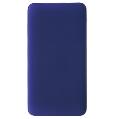 Внешний аккумулятор 5000mAh софт тач, синий