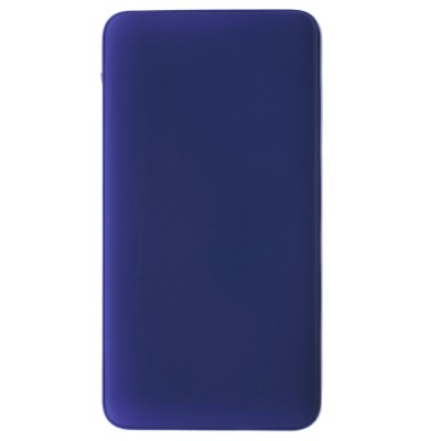 Внешний аккумулятор 5000mAh софт тач, синий