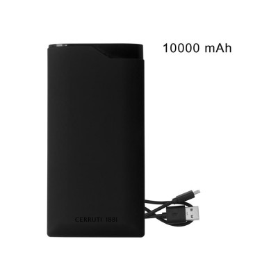 Зарядное устройство CERRUTI 1881, 10 000 mAh, цвет черный