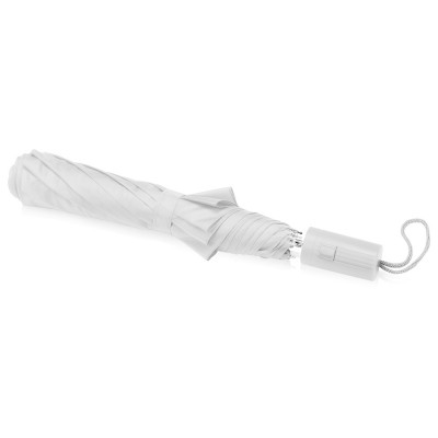 Зонт складной полуавтоматический d94 х (39,5) 52,5 см, полиэстер, сталь, пластик, белый